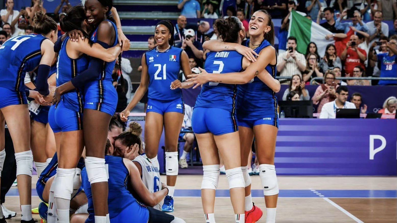 雷速官网-意大利女队夺得排球冠军