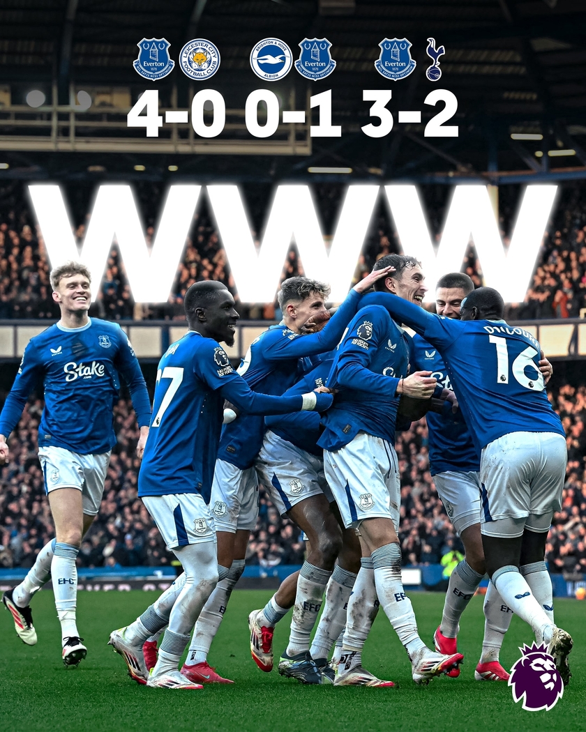 雷速官网-狼队主场大胜埃弗顿，豪取三连胜