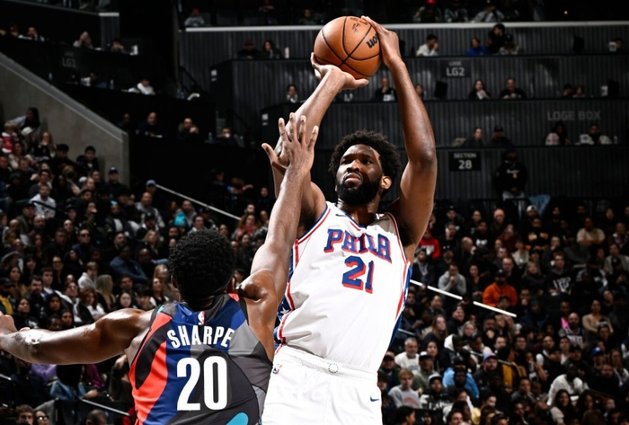 76人胜热火,恩比德强势砍下30+10 76人胜热火,恩比德强势砍下30+10