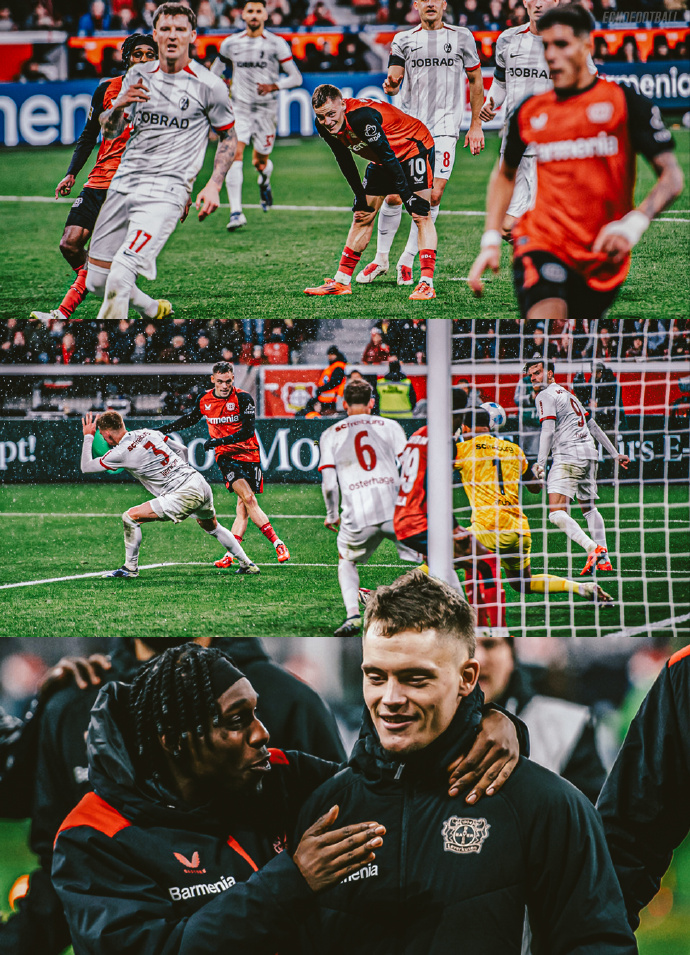 雷速官网-弗赖堡主场不敌勒沃库森，失去连胜机会